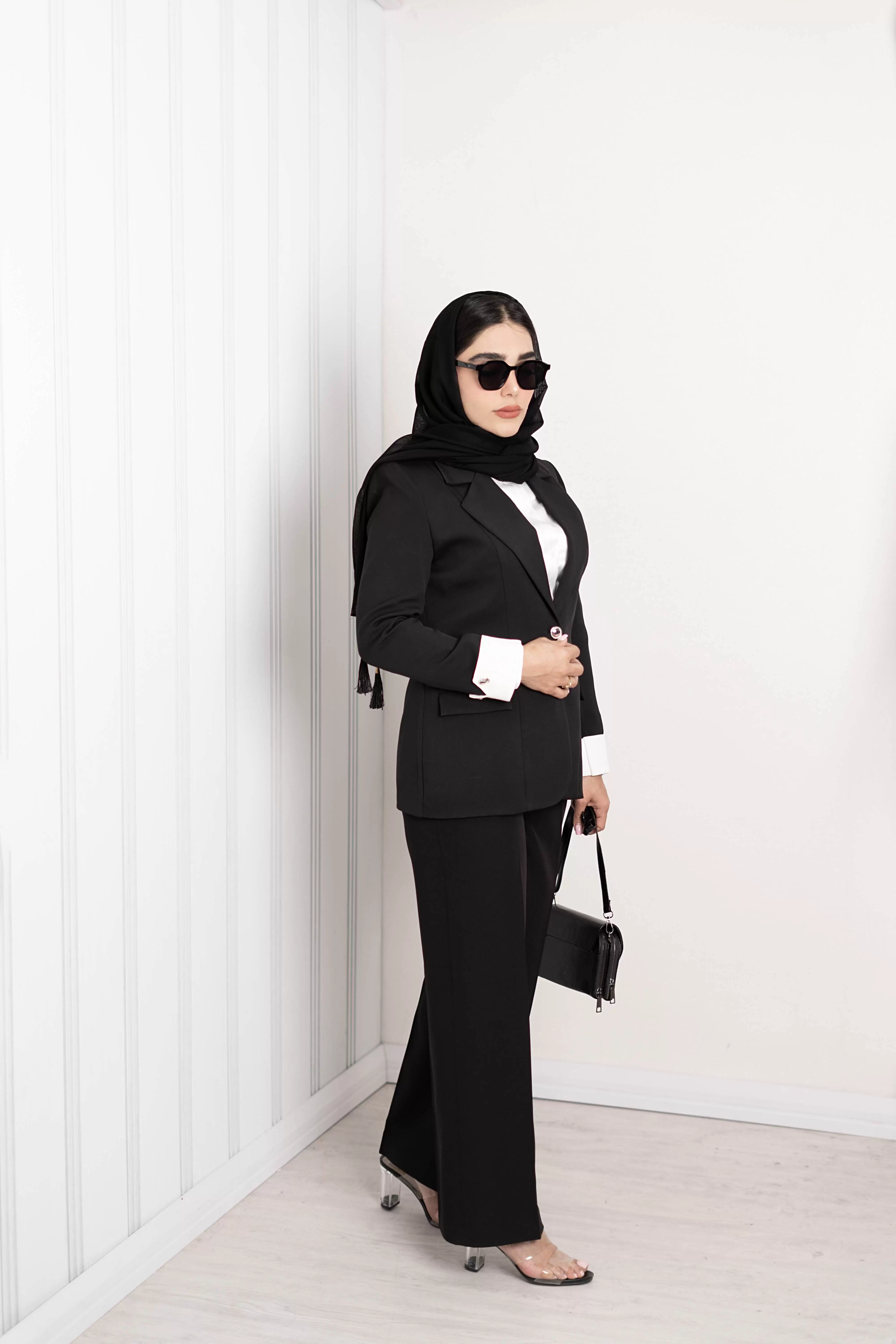 کت کرپ مازراتی آستین پاکتی مارلن